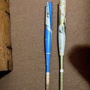 Louisville LXT 2019 - Gold and Easton FS200 Fast pitch Softball bats